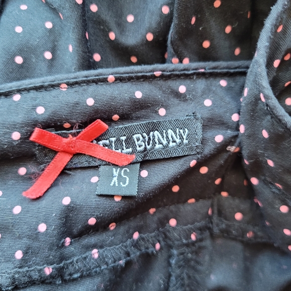 Hell Bunny Martie Polka Dot Dress, VGUC, Size XS - Picture 11 of 12